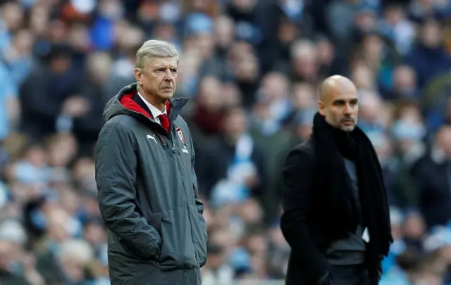 Wenger and Guardiola