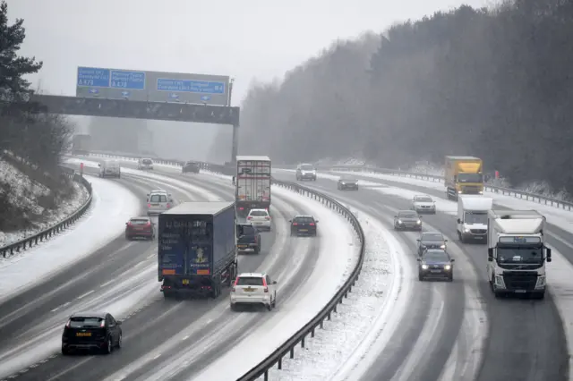 M4 near Cardiff