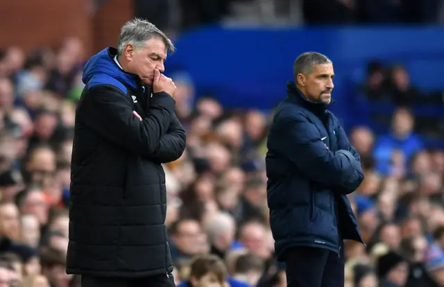 Sam Allardyce and Chris Hughton