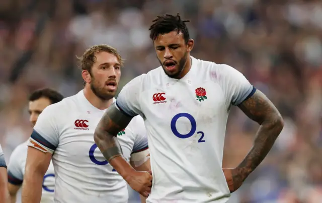 Chris Robshaw and Courtney Lawes