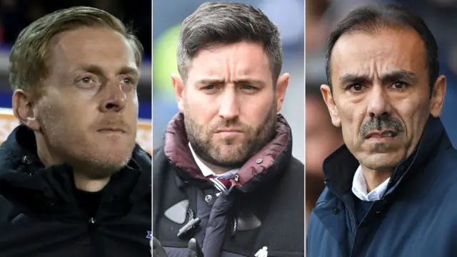 Garry Monk, Lee Johnson, Jos Luhukay