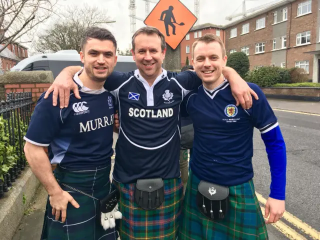 Scotland fans