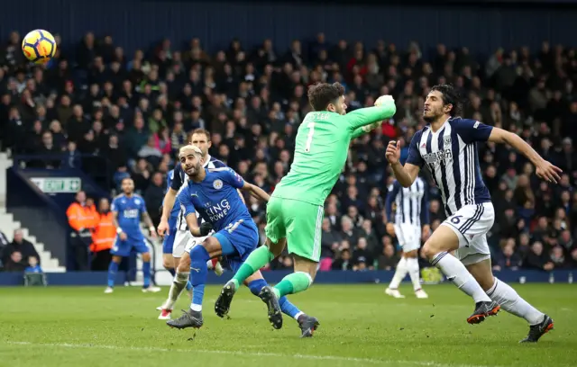 Riyad Mahrez scores