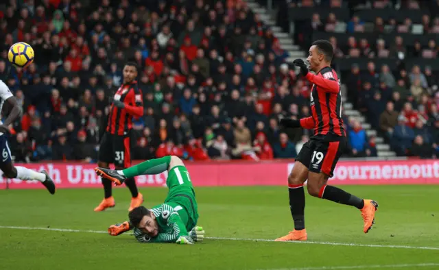 Junior Stanislas shoots