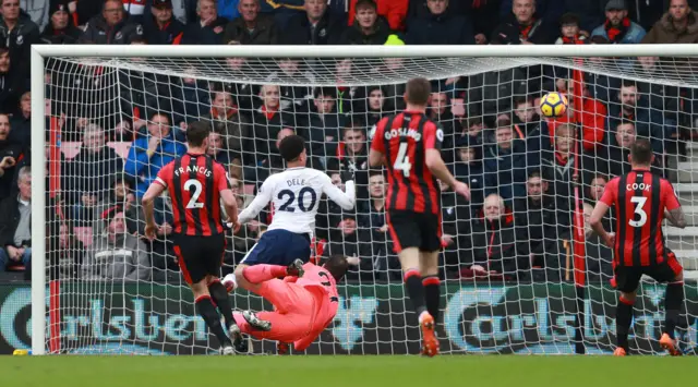 Dele Alli scores