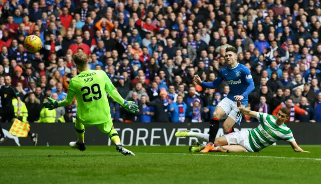 Rangers' Josh Windass opens the scoring