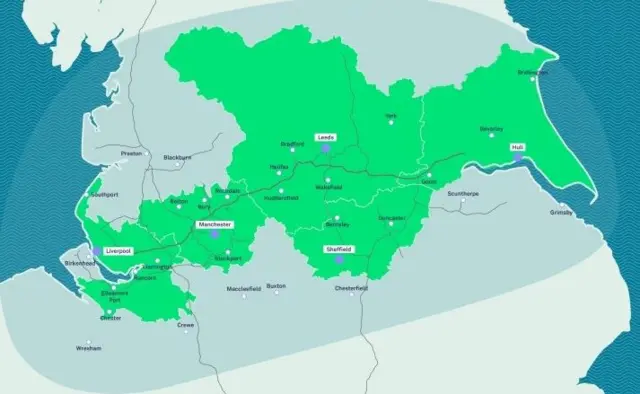 Northern Forest Map