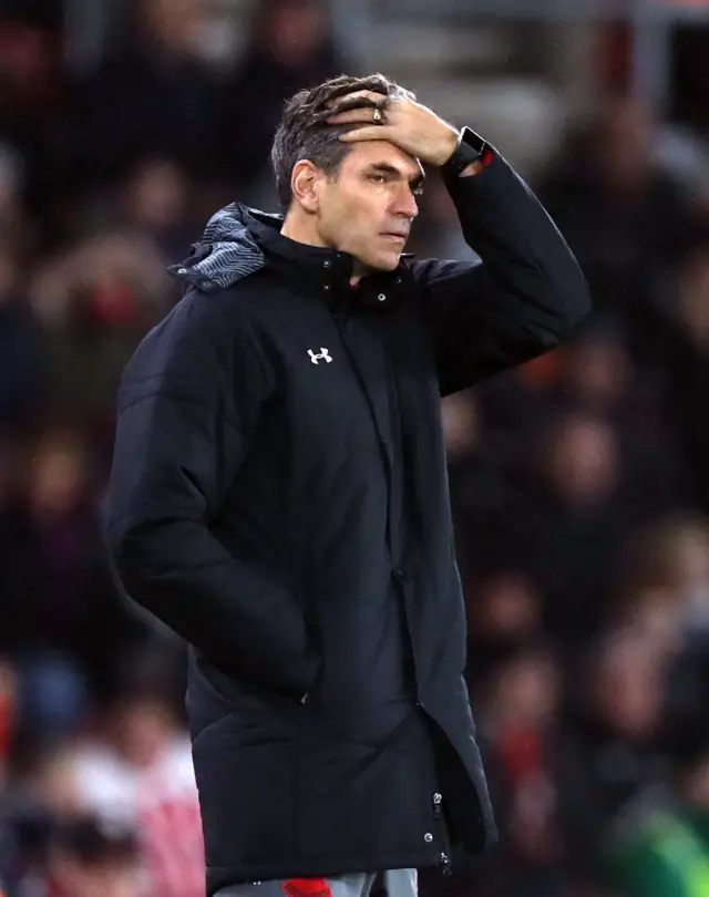 Southampton sack Mauricio Pellegrino