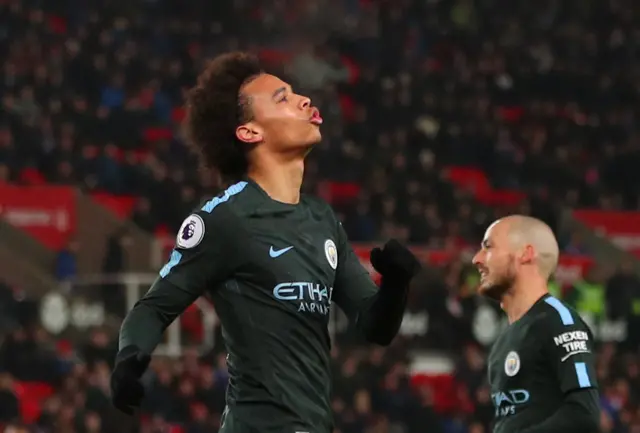 Manchester City's Leroy Sane