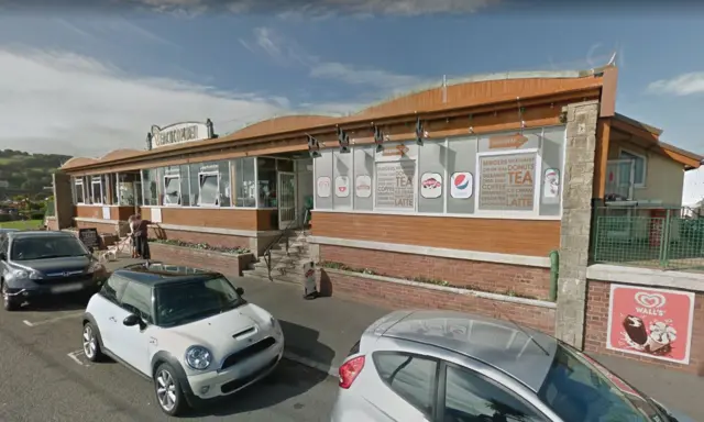 Beachcomber Cafe on Teignmouth seafront