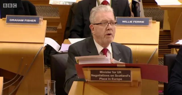 Brexit Minister Mike Russell