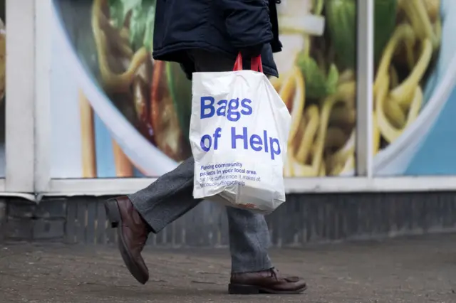 Tesco plastic bag