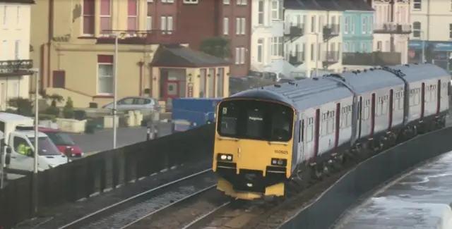 Dawlish rail line