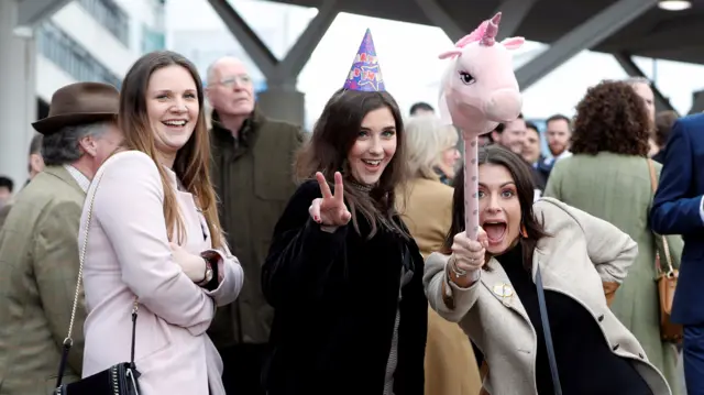 Fans at Cheltenham