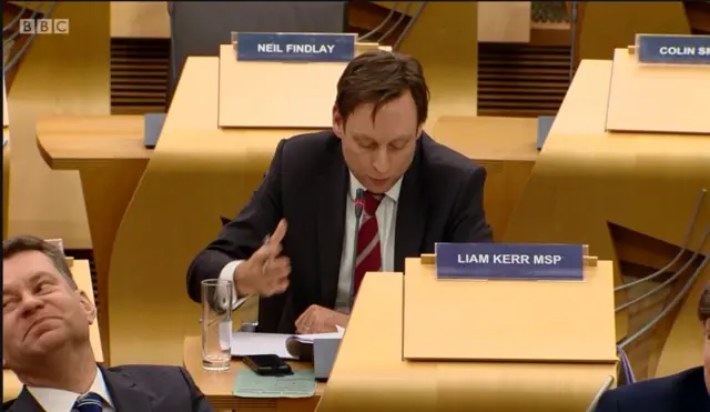 Tory MSP Murdo Fraser and Liam Kerr