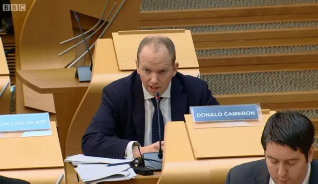 Tory MSP Donald Cameron