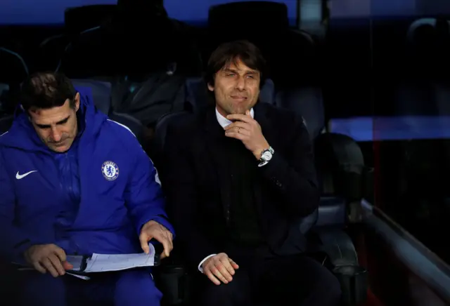 Chelsea manager Antonio Conte