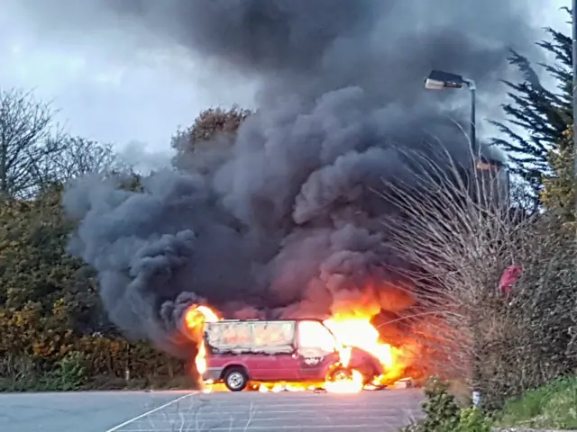 vehicle fire