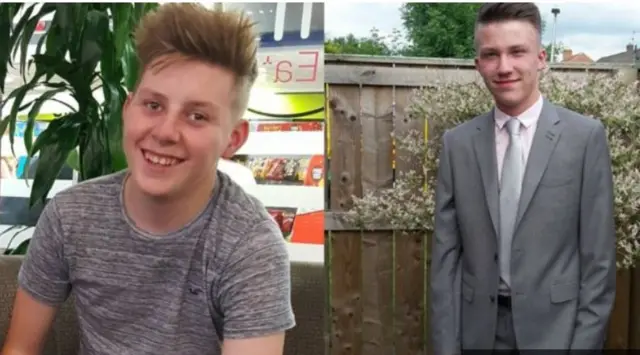 George Turner and Mason Pearson who were killed in last week's crash