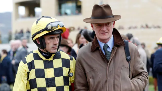 Ruby Walsh and trainer Willie Mullins