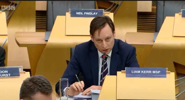 Tory MSP Liam Kerr