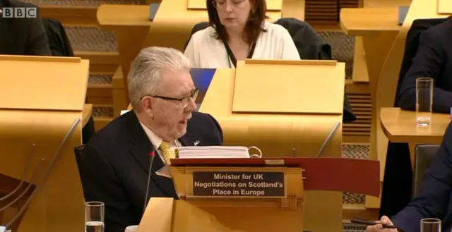 Brexit Minister Mike Russell