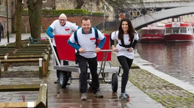 Harry Gration, Amy Garcia and Paul Hudson