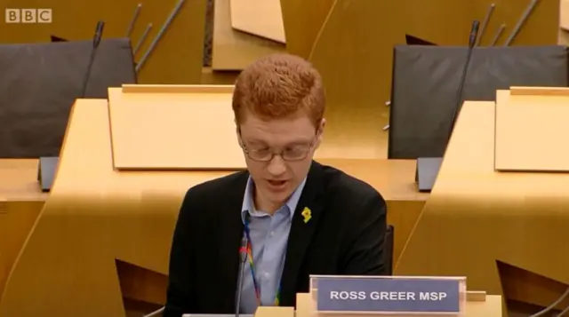 Green MSP Ross Greer