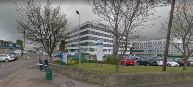 Barnsley Hospital entrance