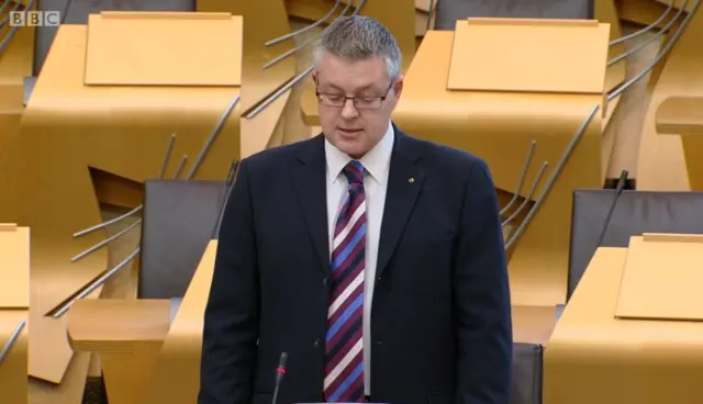 SNP MSP Stuart McMillan