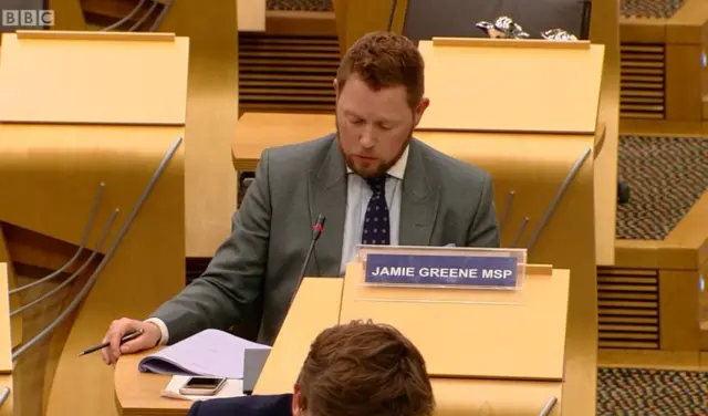 Tory MSP Jamie Greene