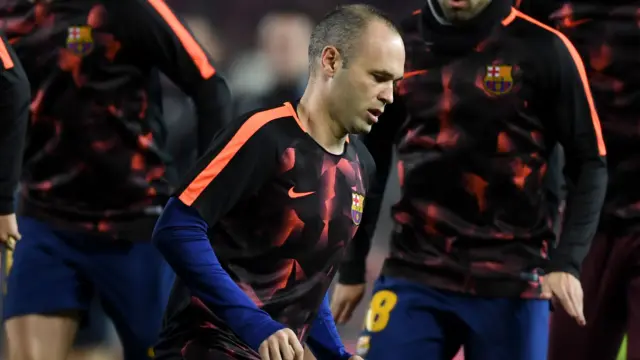 Barcelona's Andres Iniesta