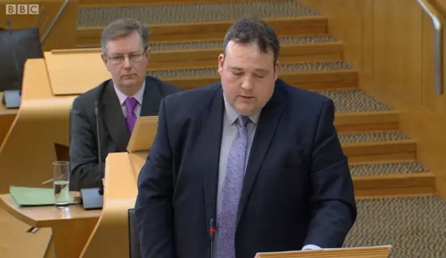 Tory MSP Jamie Halcro Johnston