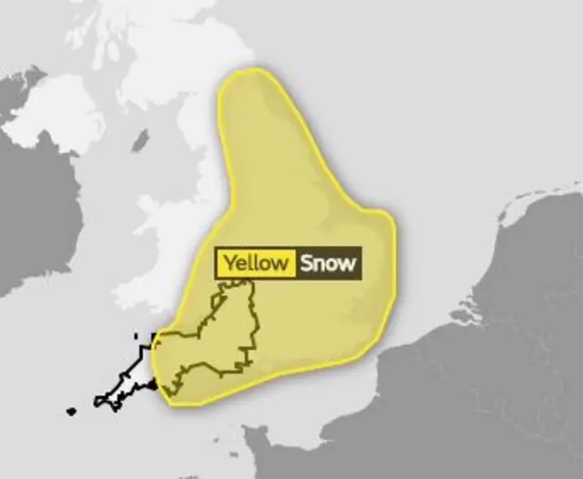 Met Office yellow warning