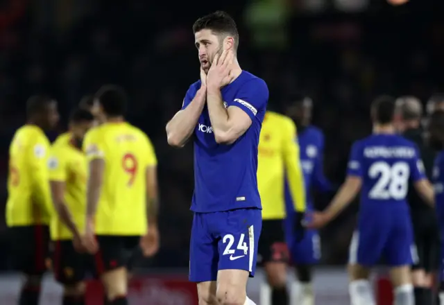 Gary Cahill misses out on selection