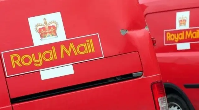 Royal Mail vans