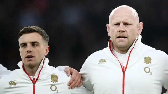 George Ford and Dan Cole