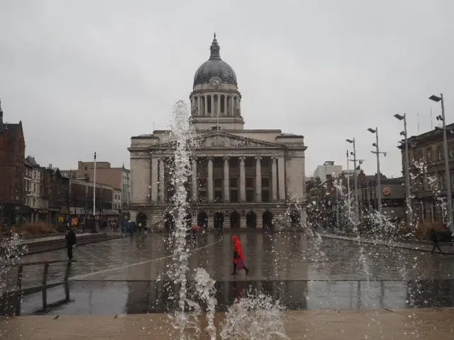 Old Market Square Nottingham