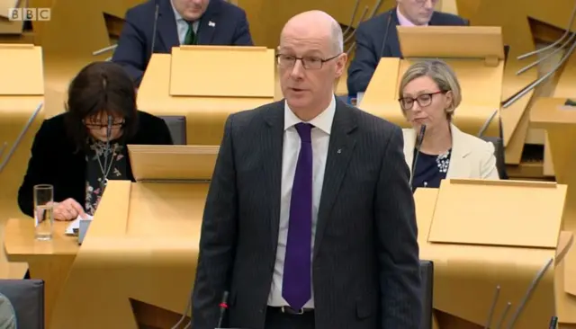 Education Secretary John Swinney