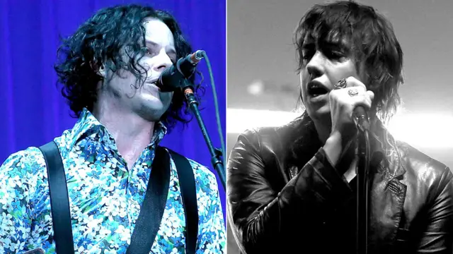 Jack White and Julian Casablancas