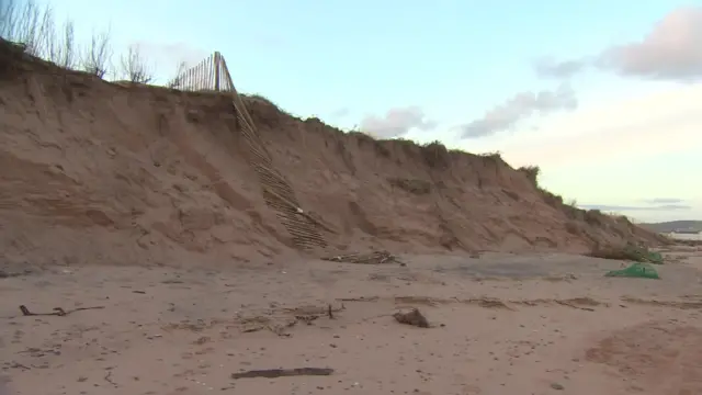 sand at Dawlish Warren