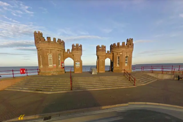 Entrance of Withernsea Pier