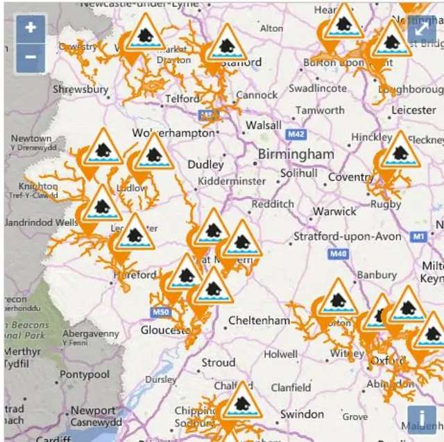 Flood alerts