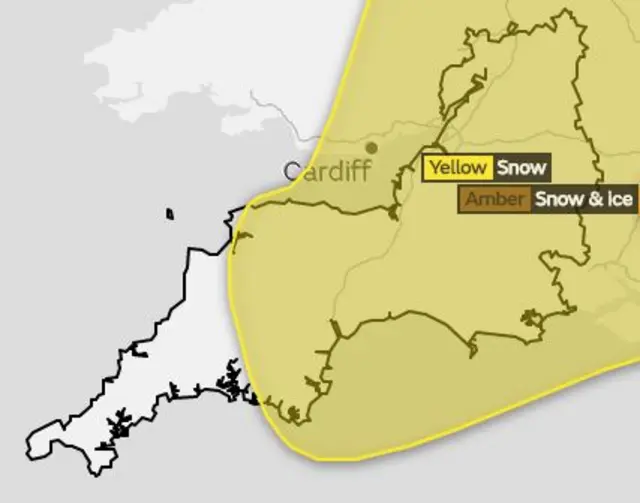 Met Office yellow warning