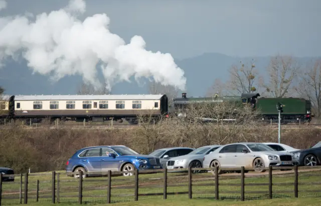 Steam train at Cheltenham