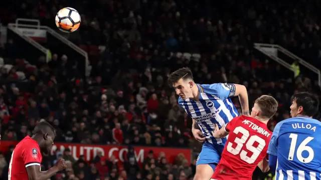 Brighton's Lewis Dunk