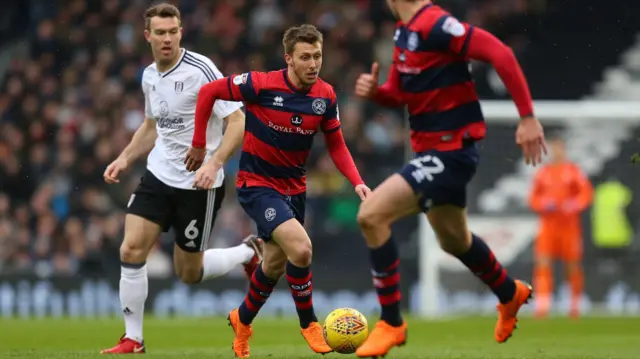 QPR's Luke Freeman breaks