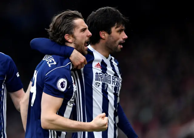 West Bromwich Albion's Jay Rodriguez