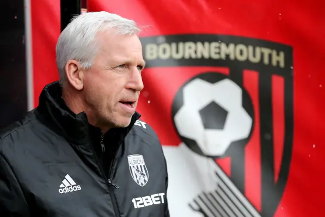 West Bromwich Albion manager Alan Pardew