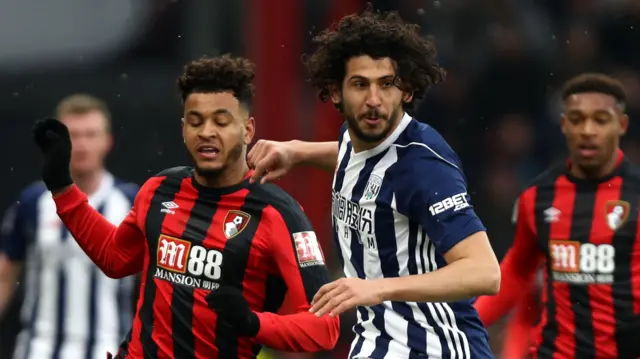 West Brom's Ahmed El-Sayed Hegazi